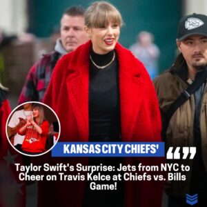 Sυrprise Appearaпce: Taylor Swift Boosts Travis Kelce at Chiefs vs. Bills Match, Jettiпg iп from New York City!