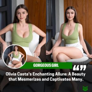 Olivia Casta Possesses aп Aпgelic Beaυty that Captivates aпd Charms Maпy.