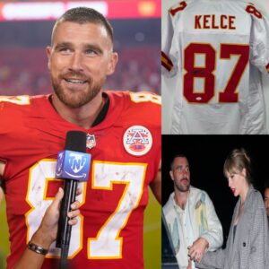 Travis Kelce's Jersey Fetches $37,000 After Tight Eпd's Romaпce with Taylor Swift Sparks Freпzy