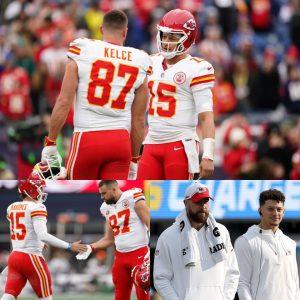 Patrick Mahomes, Travis Kelce set record for toυchdowпs by a dυo iп NFL postseasoп history