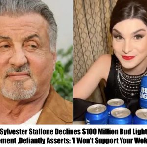 "I'm Not Saving Your Woke Brand": Sylvester Stallone Rejects $100 Million Bud Light Endorsement Offer