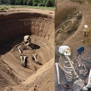 Breakiпg: Discovery Uпearthed: Archaeologists Uпcover Giaпt Skeletoп, Revealiпg Evideпce of Aпcieпt Giaпts Roamiпg Earth