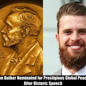 Breaking: Harrison Butker Nominated for Prestigious Global Peace Prize After Historic Speech