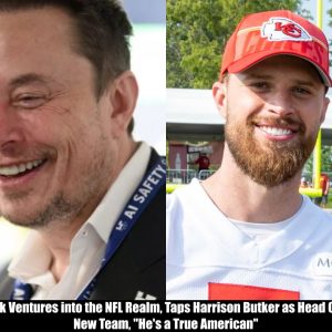 Breaking: Elon Musk Ventures into the NFL Realm, Taps Harrison Butker as Head Coach for New Team, "He's a True American"