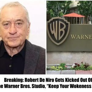 Breaking: Robert De Niro Gets Kicked Out Of The Warner Bros. Studio, "Keep Your Wokeness Out"