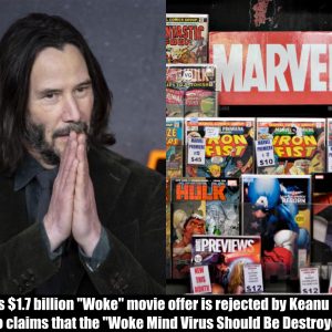 Breaking: Marvel's $1.7 billion "Woke" movie offer is rejected by Keanu Reeves, who claims that the "Woke Mind Virus Should Be Destroyed."