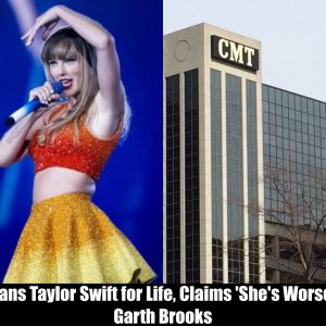 Breaking: CMT Bans Taylor Swift for Life, Claims 'She's Worse Than Garth Brooks