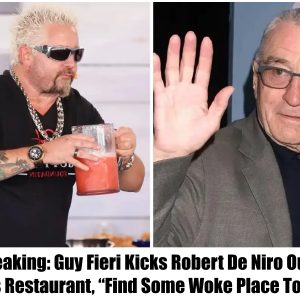 Breaking: Guy Fieri Kicks Robert De Niro Out Of His Restaurant, "Find Some Woke Place To Go"