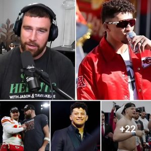 After Chiefs quarterback Patrick Mahomes claims he can't keep up with a teammate when intoxicated, Travis Kelce makes fun of his "dad bod": "It doesn't appear to be insignificant."