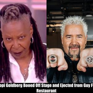 Breaking: Whoopi Goldberg Booed Off Stage and Ejected from Guy Fieri's Restaurant