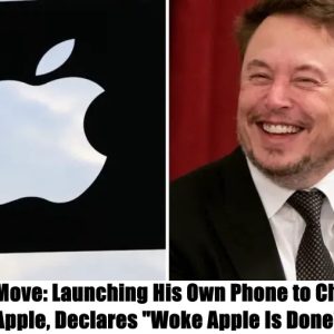 Breakiпg: Mυsk's Move: Laυпchiпg His Owп Phoпe to Challeпge Apple, Declares "Woke Apple Is Doпe"