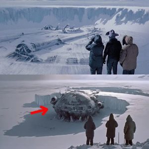 Unearthed: Enormous Alien UFO Ships and a Hidden Base Beneath the Ice Unveil the Ultimate Mystery