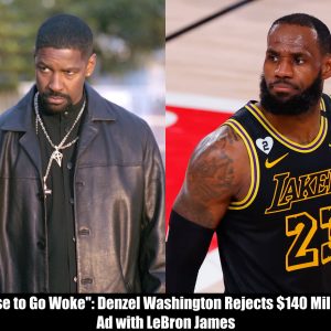 Breaking: "I Refuse to Go Woke": Denzel Washington Rejects $140 Million NFL Ad with LeBron James