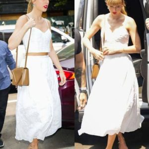 Taylor Swift was photographed entering the Electric Lady music studio in New York City