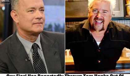 Breaking: Guy Fieri Kicks Woke Tom Hanks Out Of His Restaurant, "He's Creepy And Ungodly"