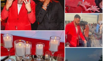 Momentum On a glamorous celebration night, Travis Kelce, Patrick Mahomes, and the Kansas City Chiefs saw their Super Bowl LVIII rings for the FIRST time