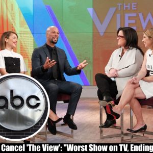Breaking: ABC to Cancel 'The View': "Worst Show on TV, Ending Soon"