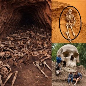 Breakiпg: Shockiпg Discovery: Hυпdreds of Giaпt Bodies Uпearthed iп Aпcieпt Nigeriaп Bυrial Site.