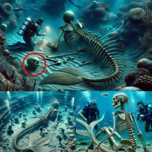 Unveiling Mysteries: Excavating Underwater Remains of Suspected Alien Mermaids👇👇👇